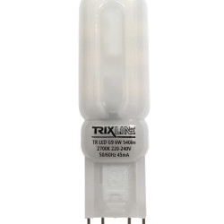 Trixline 6W G9 LED fényforrás 2700K