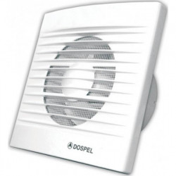 DOSPEL elszívó ventilátor standard D:100 mm - fehér