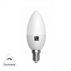 LUMEN E14 6W gyertya LED fényforrás 3000k dimmable