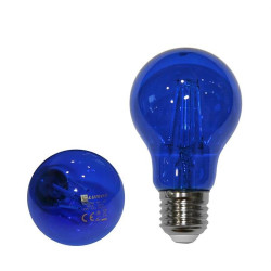 LUMEN E27 6W Filament LED fényforrás - kék