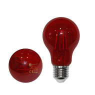 LUMEN E27 6W Filament LED fényforrás - piros
