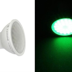 LUMEN GU10 2,5W LED fényforrás - zöld