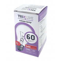 Speciális Trixline 60W rezgésálló izzó E27