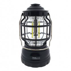 Trixline TR 216R fényerőszabályozós kempinglámpa 3x3 watt - fekete