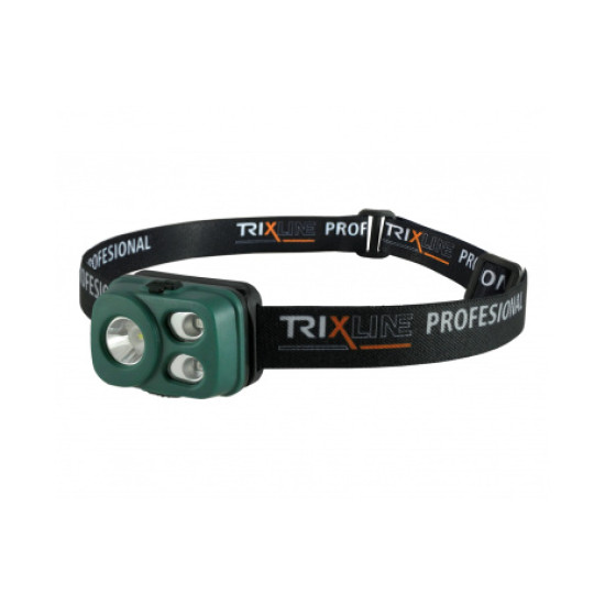 Trixline TR 327 3W USB-ről tölthető fejlámpa
